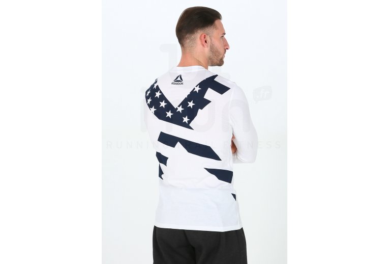 Reebok Camiseta manga larga Patriotic Graphic