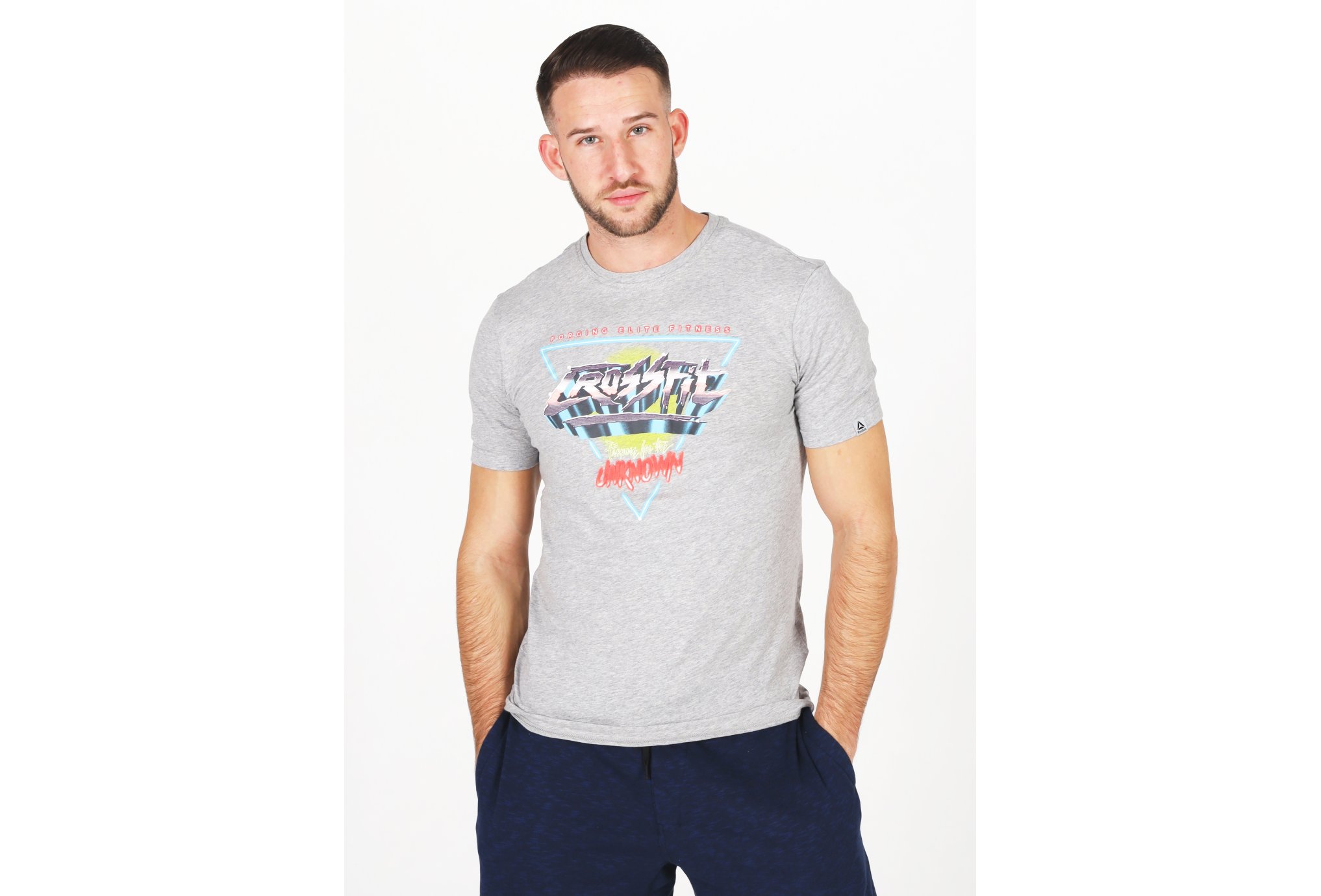 Reebok Retro Crossfit Neon M Diététique Vêtements homme