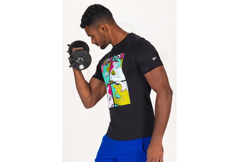 Reebok camiseta manga corta Running Novelty