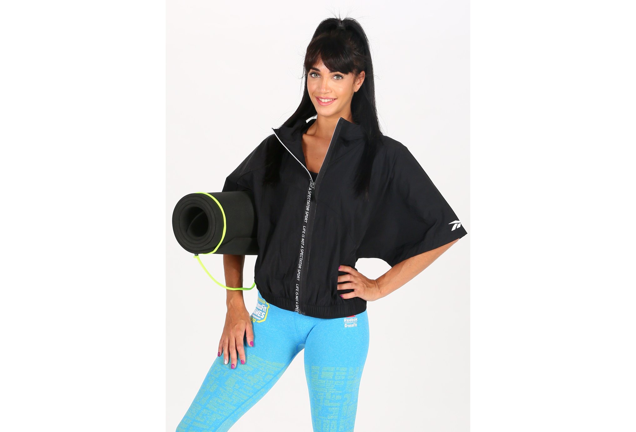Reebok SS Full Zip W vêtement running femme