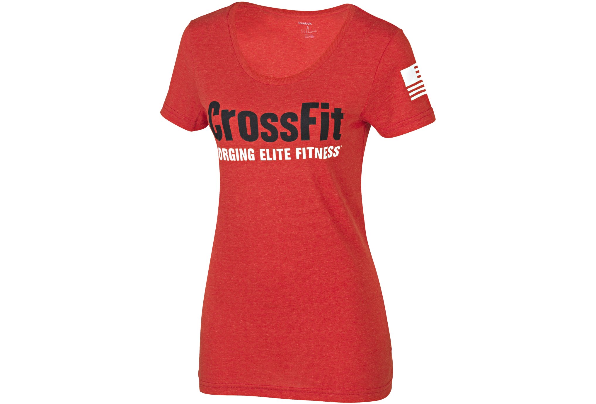 Reebok Camiseta manga corta CrossFit Forging Elite Fitness en promocion Mujer Ropa Reebok