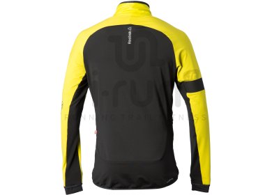 veste reebok homme jaune