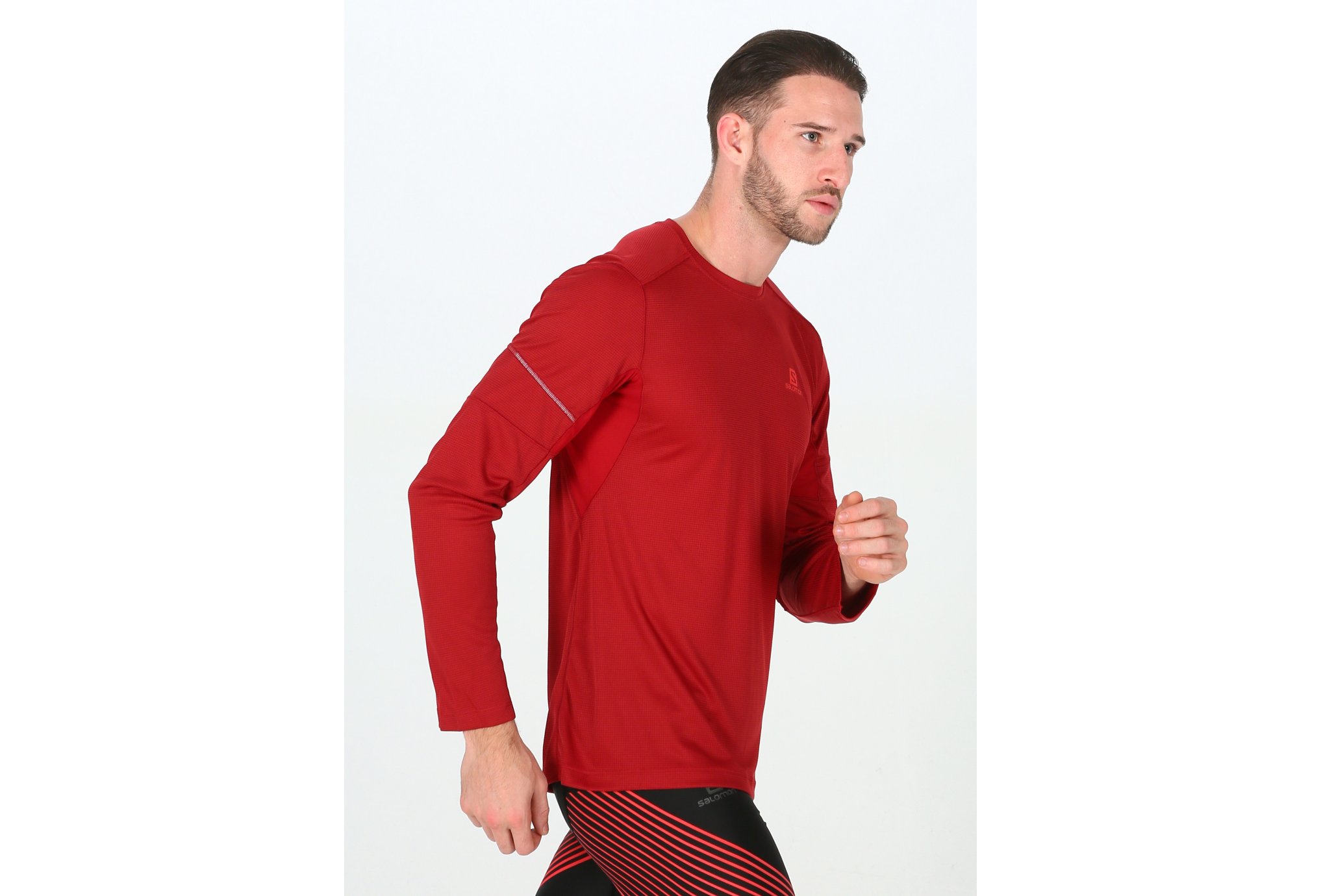 Salomon Agile LS Tee M Diététique Vêtements homme