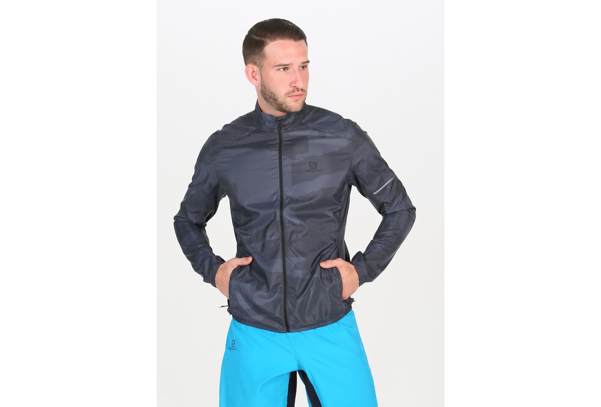 Salomon Agile Wind M vêtement running homme