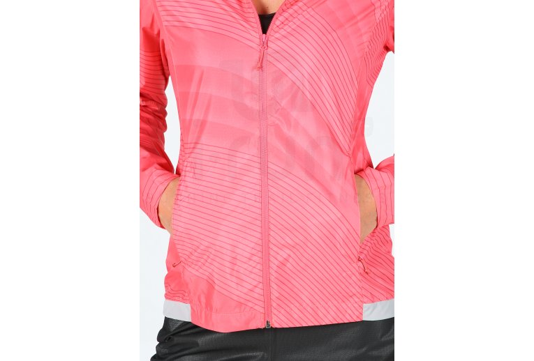 Salomon chaqueta Agile Wind Print Hoodie