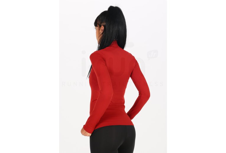 Salomon camiseta manga larga Comet Seamless 1/2 zip