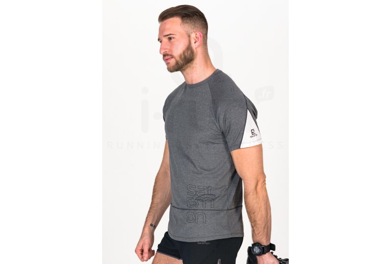Salomon camiseta manga corta Cross Run Graphic