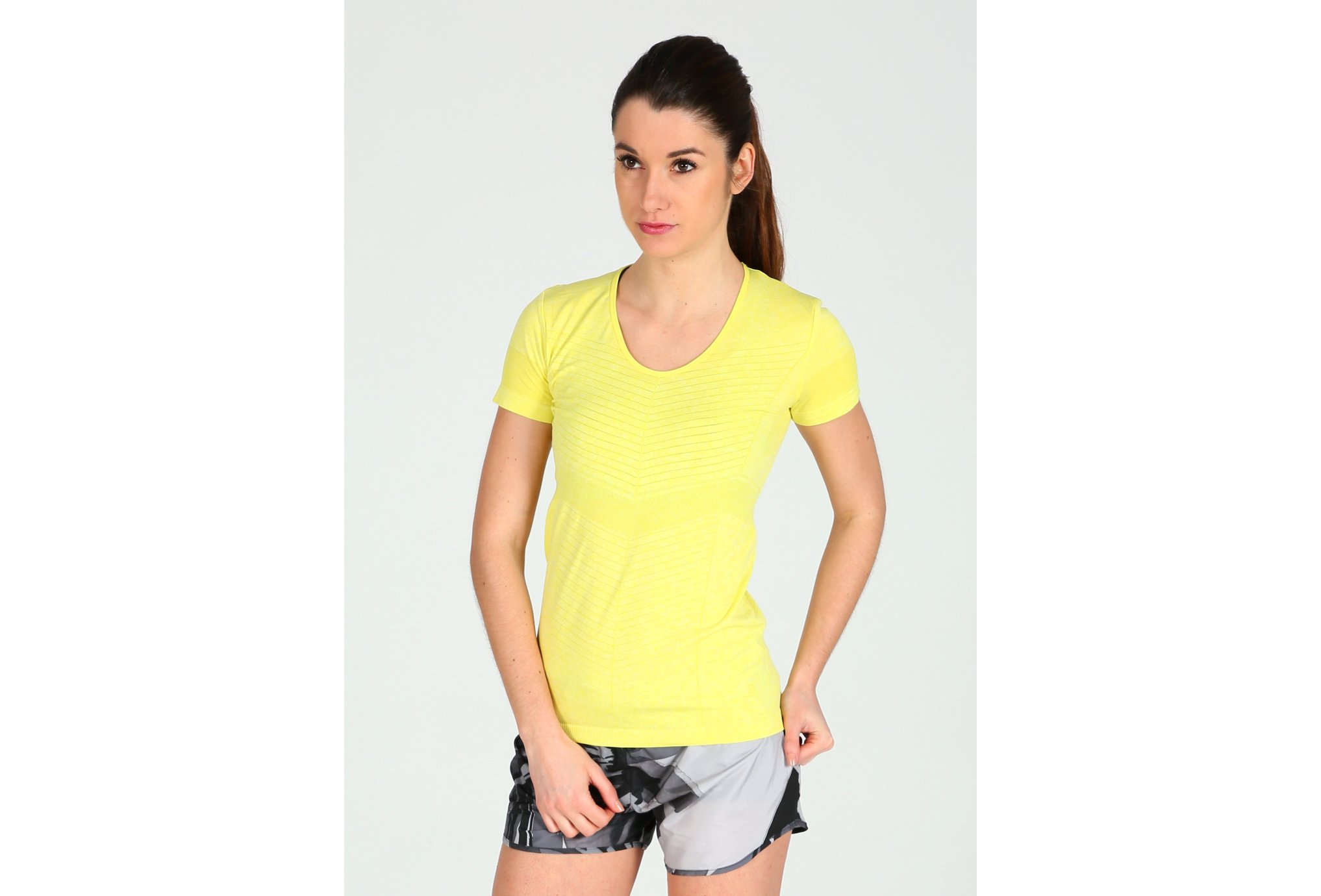 Salomon Elevate Seamless W Diététique Vêtements femme
