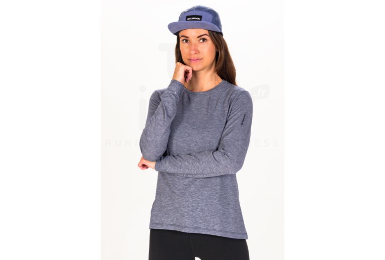 Salomon camiseta manga larga Essential Tencel