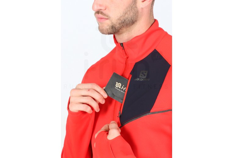 Salomon camiseta manga larga Fast Wing Mid