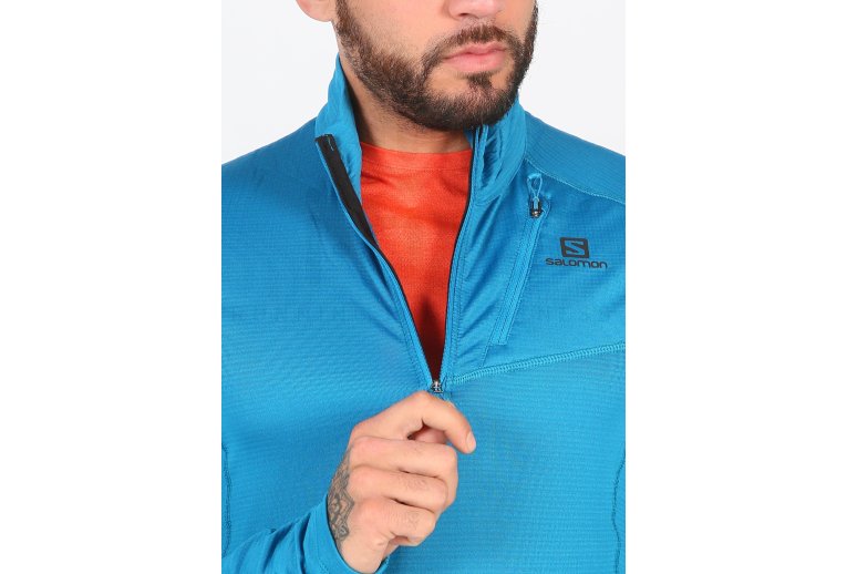 Salomon camiseta manga larga Grid HZ Mid