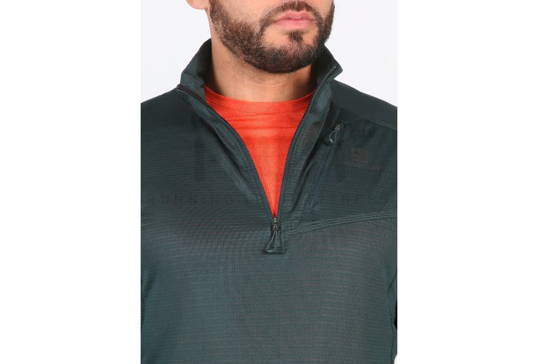 Salomon camiseta manga larga Grid HZ Mid