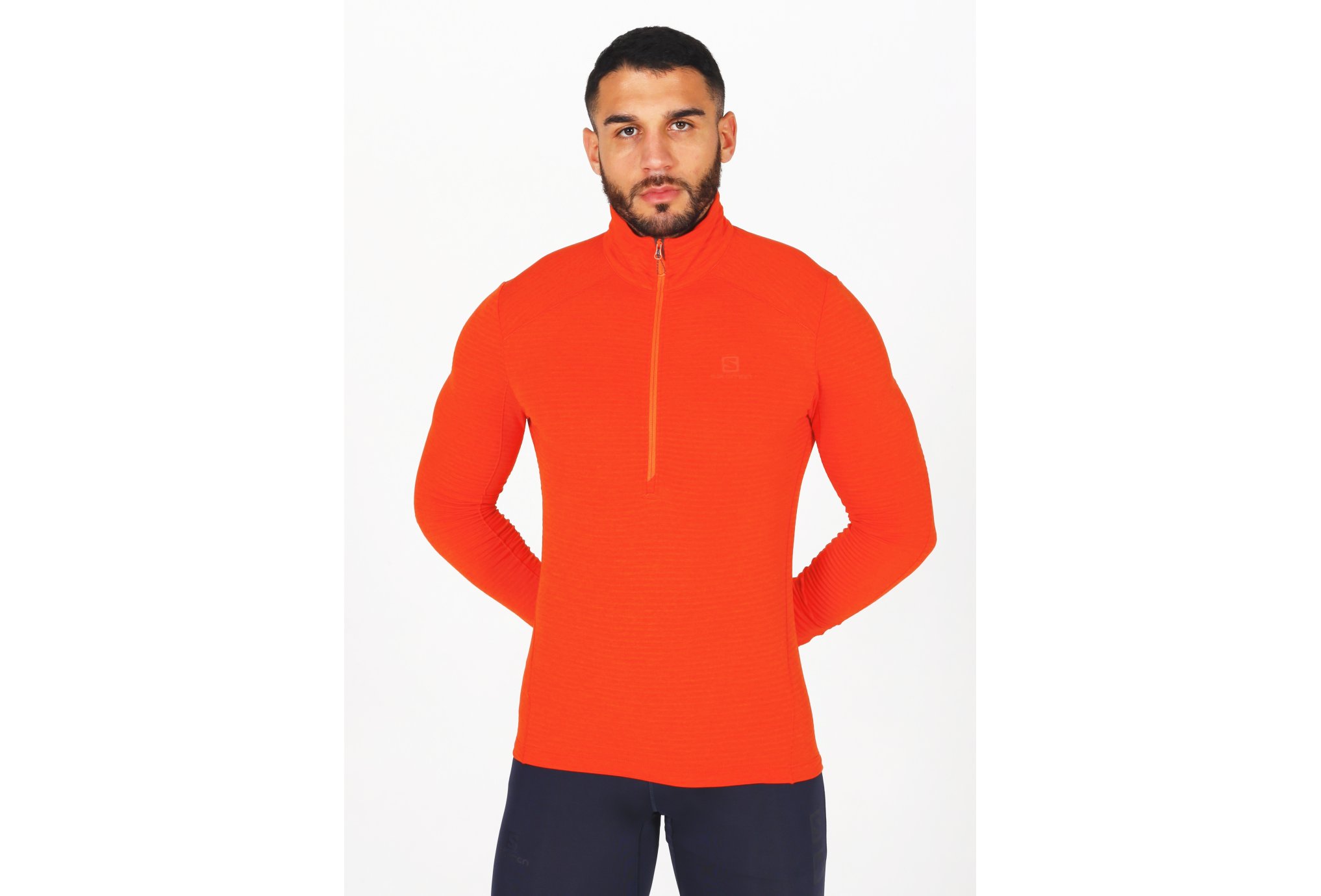 Salomon Outline Midlayer M vêtement running homme