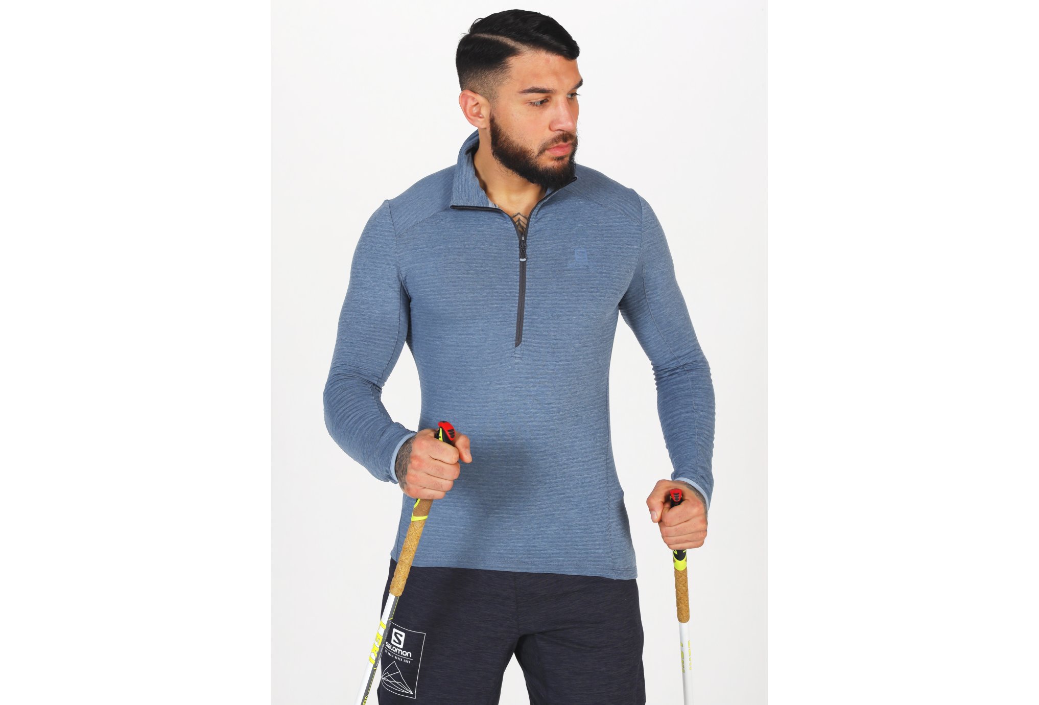 Salomon Outline Midlayer M vêtement running homme