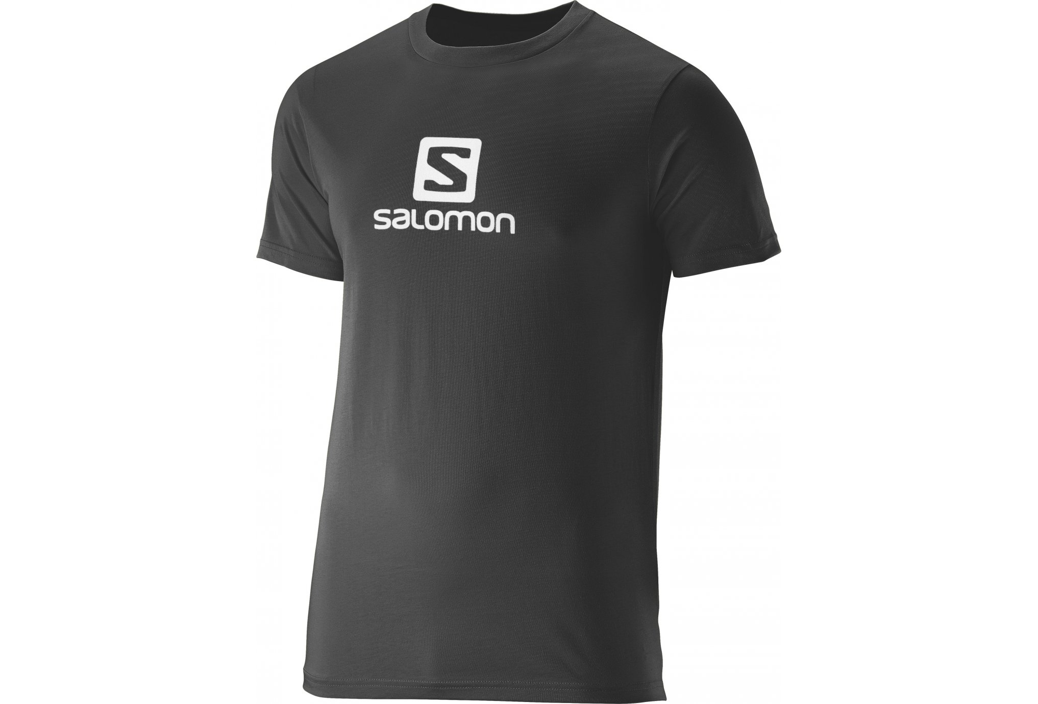 Salomon Tee Shirt Cotton M Homme Noir Pas Cher
