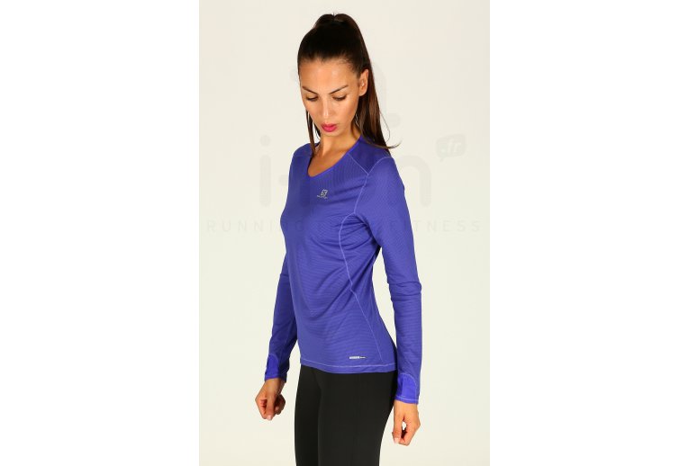 Salomon Camiseta manga larga Trail Runner en promoción | Mujer Ropa Camisetas  Salomon