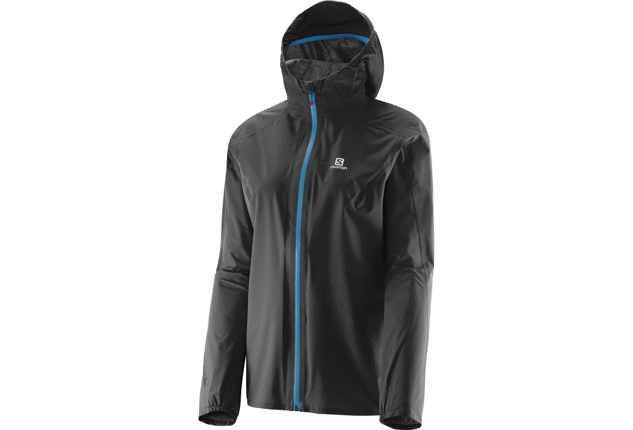 SALOMON VESTE BONATTI WP NIGHT ET CITRONELLE Veste running étanche