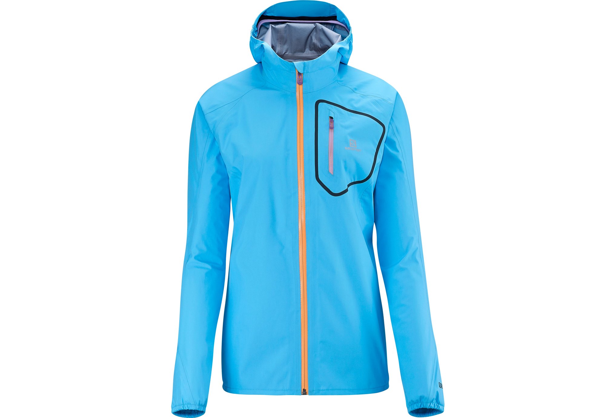 Salomon Veste Gore-Tex Active Shell W femme Bleu pas cher