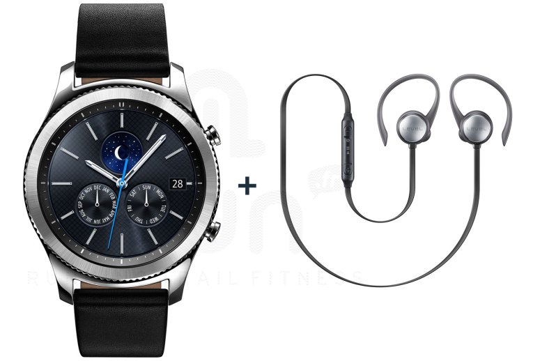 Samsung Reloj Gear S3 Classic + Auriculares Level Active de regalo