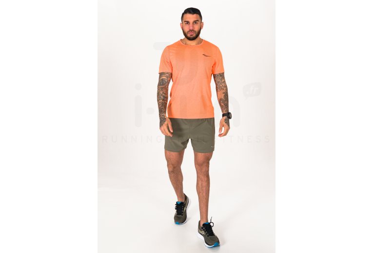Saucony camiseta manga corta Time Trial