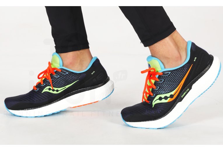 Saucony Triumph 18 Bright Future Black Herren