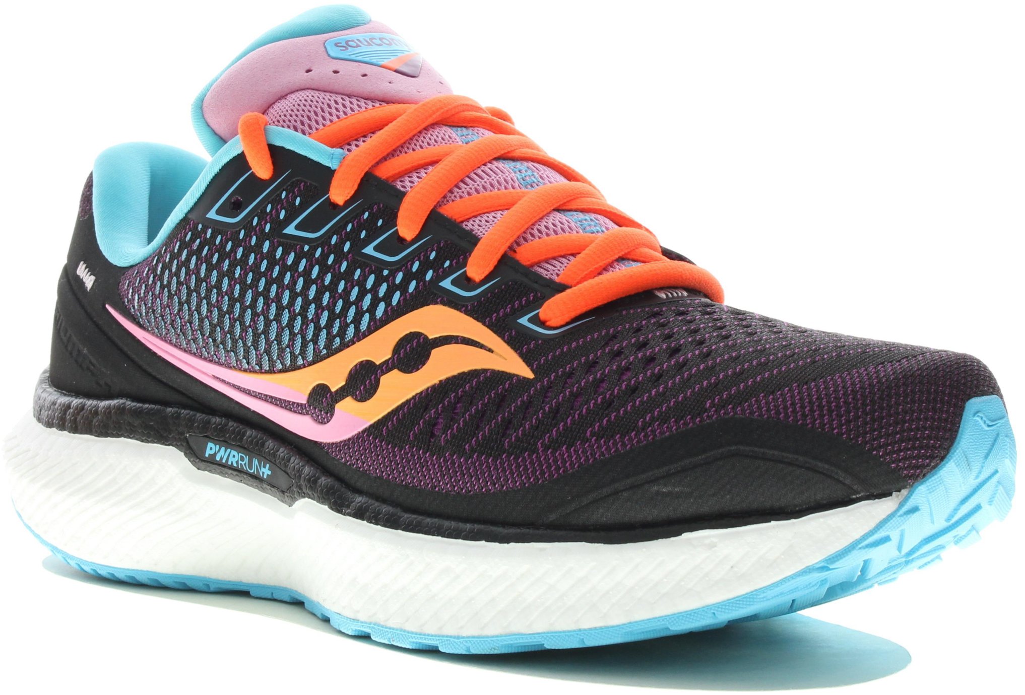 Saucony Triumph 18 Bright Future Black W Chaussures running femme