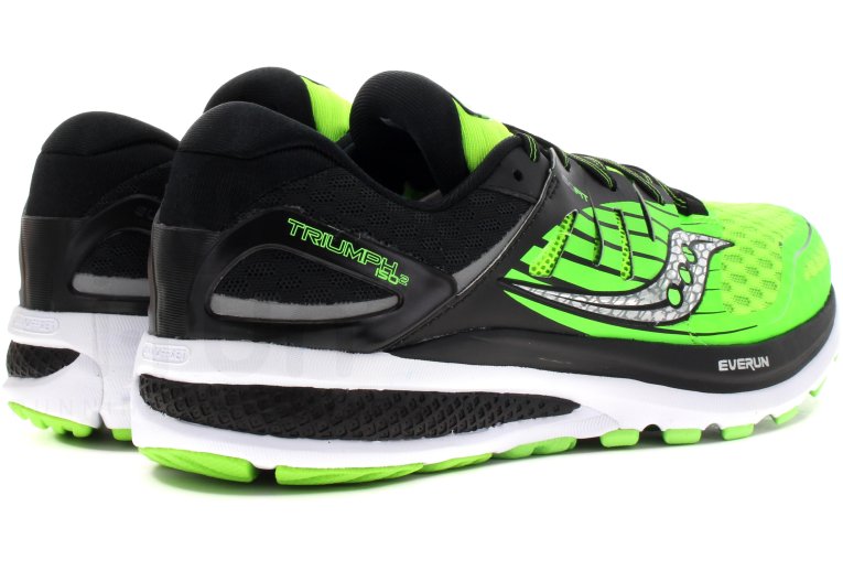 saucony hurricane iso 2 verdes