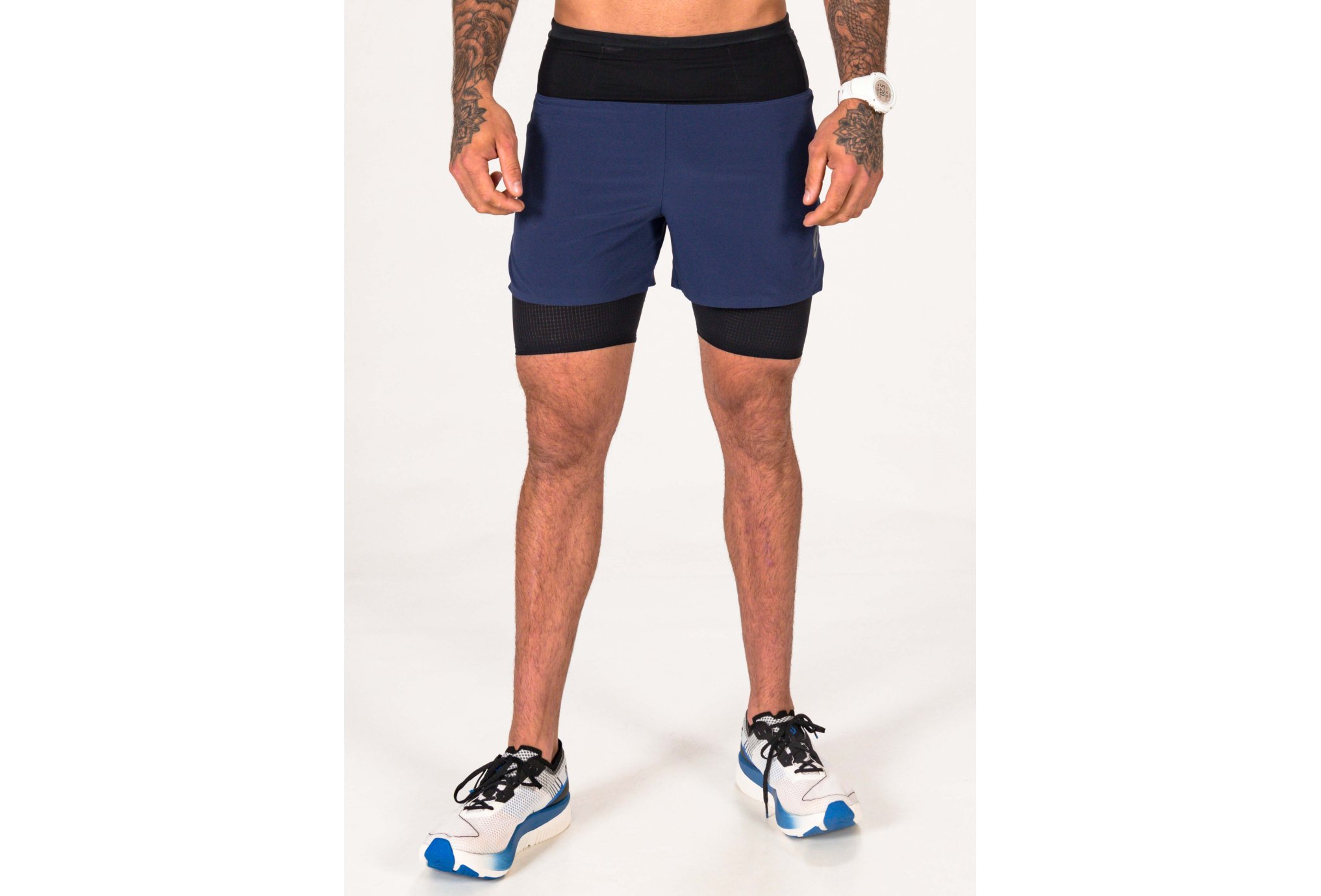 Scott Hybrid RC Run Bleu marine