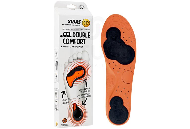 Sidas plantillas Gel Double Comfort