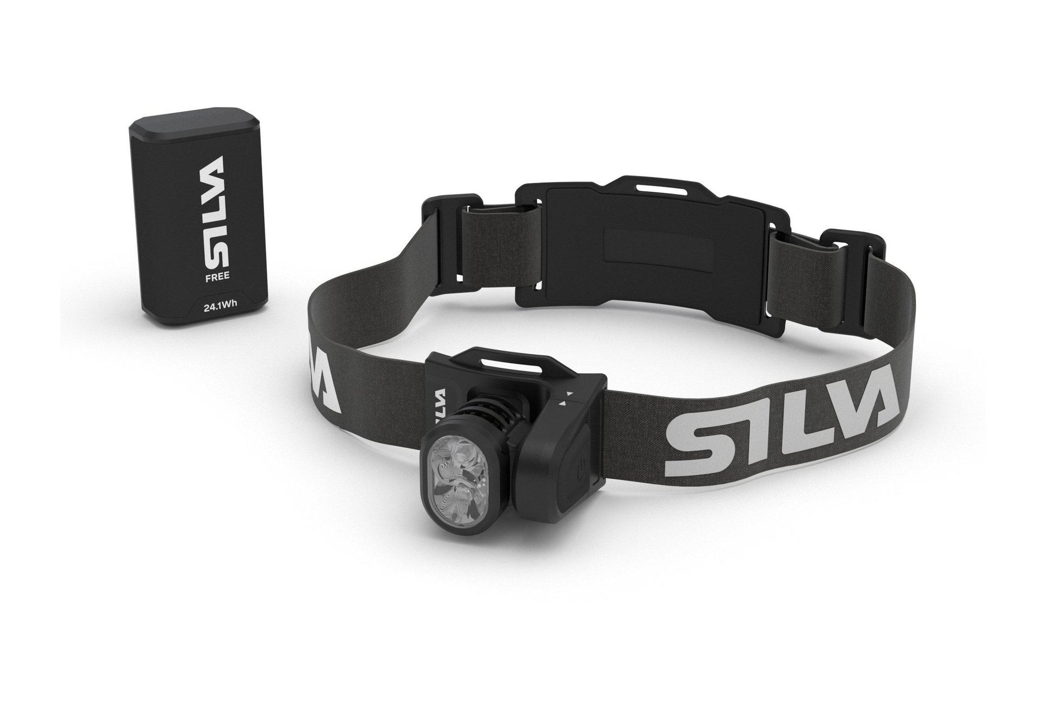 Lampe frontale Silva Trail Runner II USB noir
