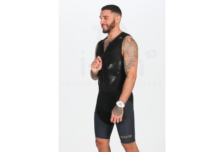 Skins DNAmic Triathlon Skinsuit Front Zip Triathlon Herren