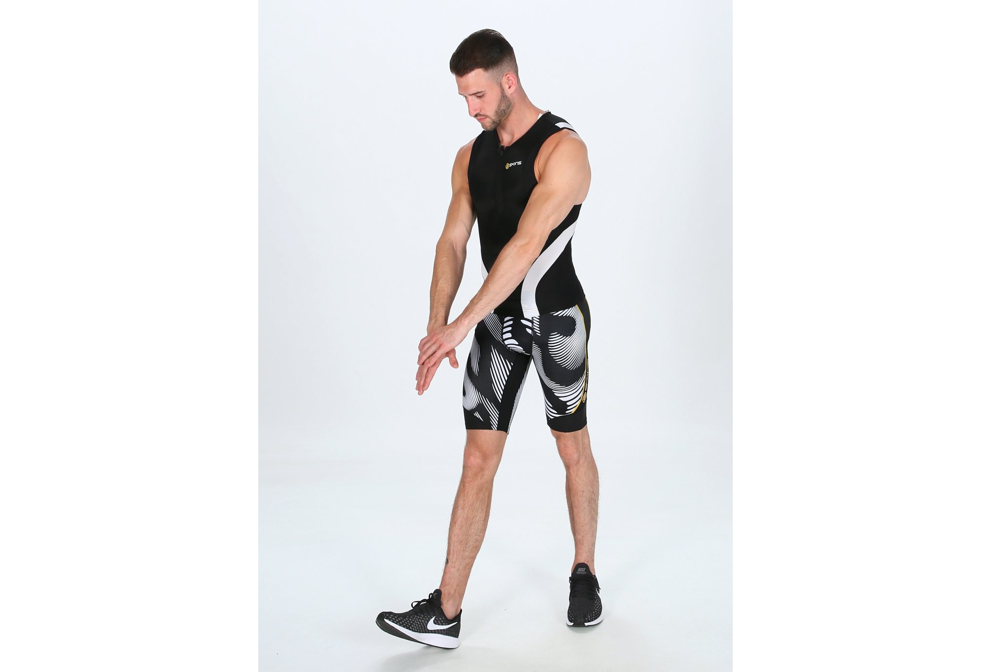 Skins Haut Tri400 M homme - Combinaisons de triathlon pas cher - T50055030