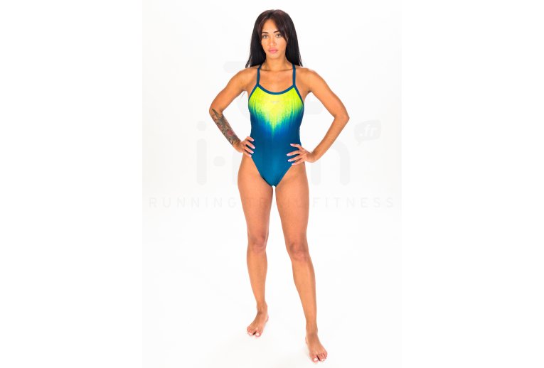 Speedo ba�ador de nataci�n Placement Digital Turnback