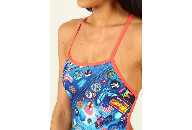 Speedo traje de ba�o Retro Pop Cross Tieback