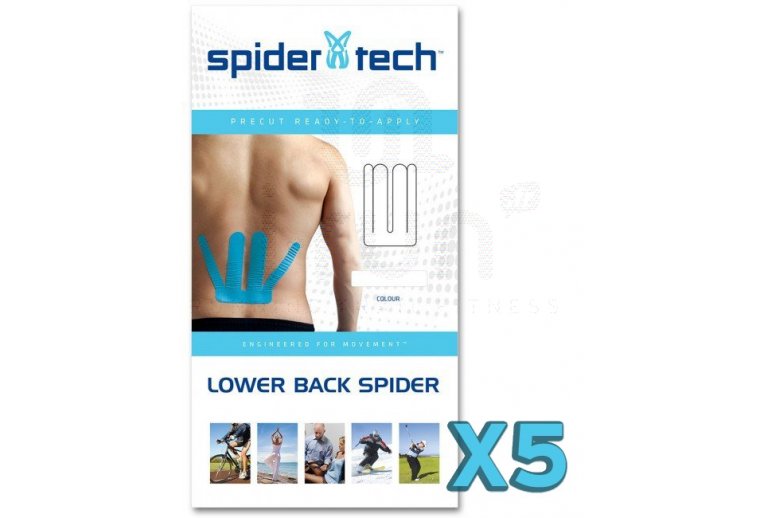 SpiderTech Lumbar-Pack de 5 tas