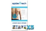 SpiderTech Lumbar-Pack de 5 tas