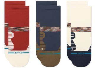 Stance 3 paires  Riveen Light Quarter