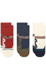 Stance 3 paires Riveen Light Quarter