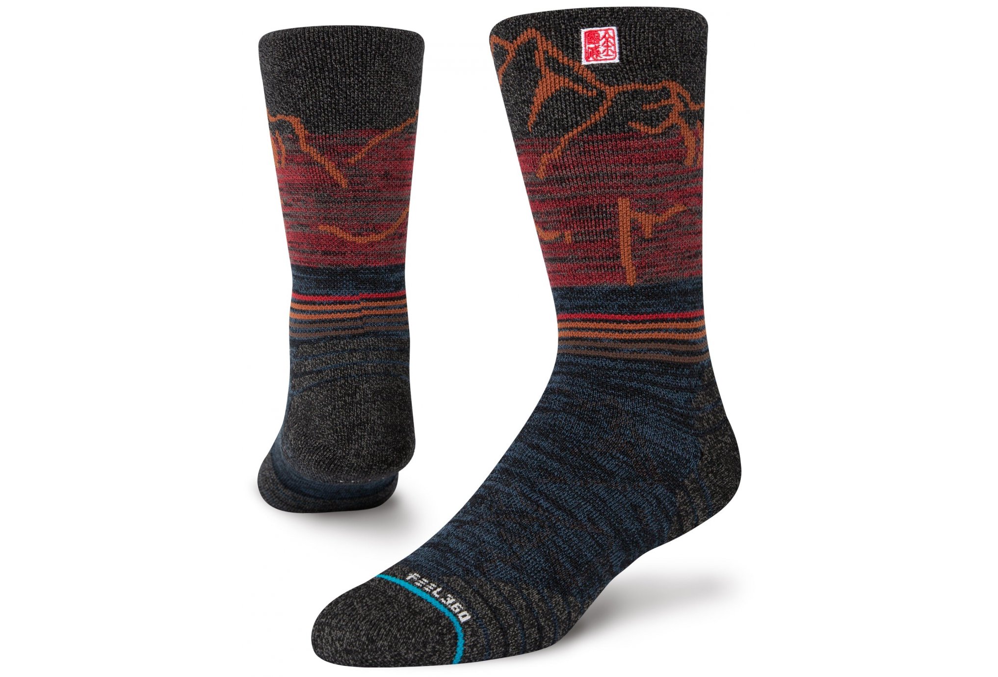 Stance Garhwal Crew Chaussettes