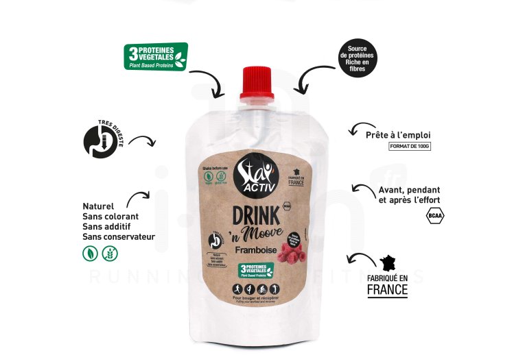 Stay Activ Drink'n Moove - Framboise