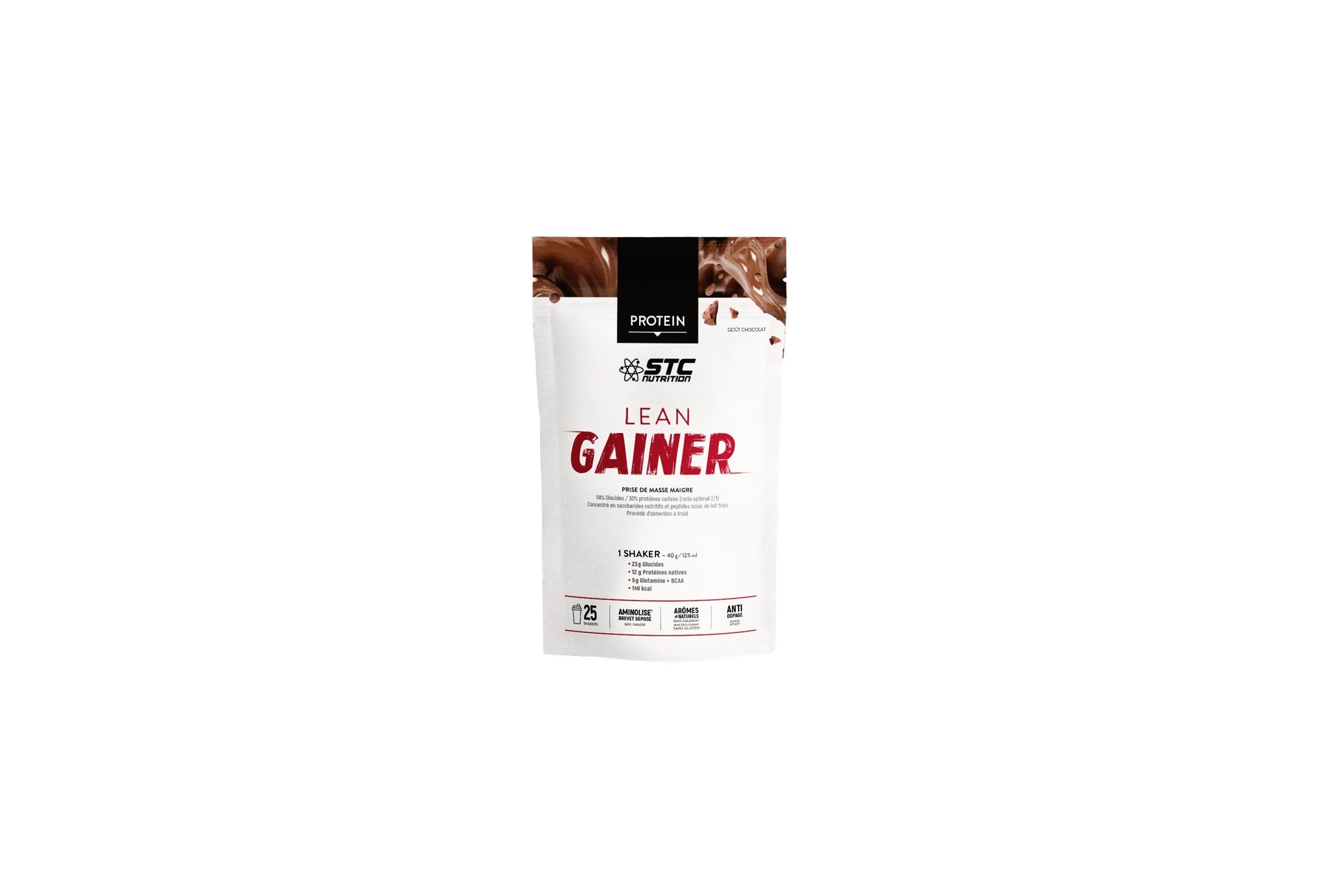 STC Nutrition Gainer Pure Performance 1 kg - chocolat Diététique Protéines / récupération