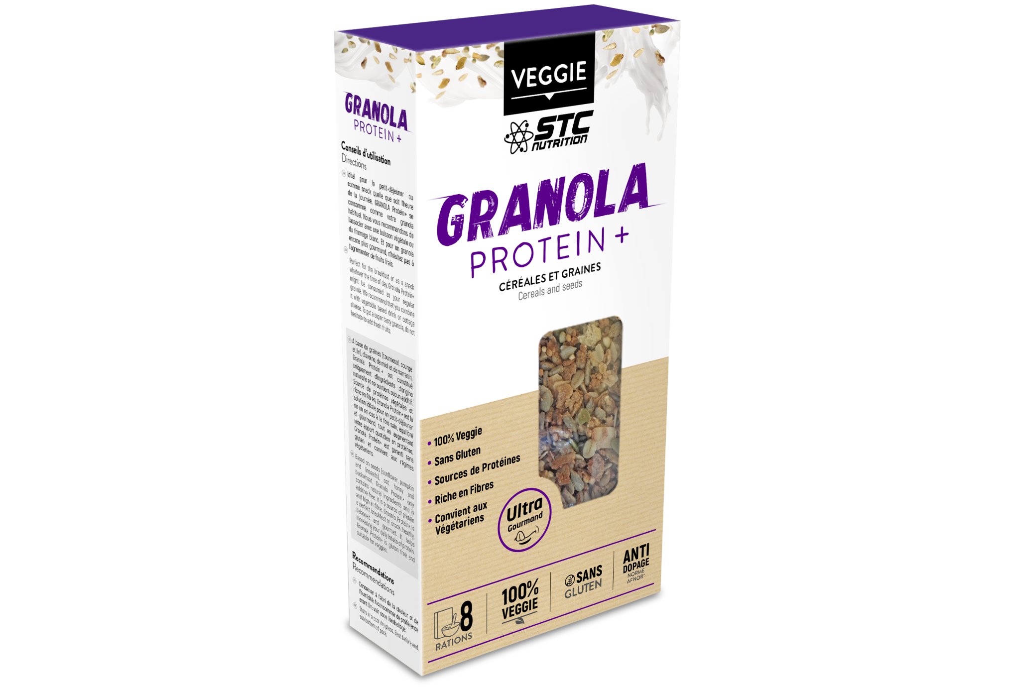 STC Nutrition Granola Protein + Diététique Protéines / récupération