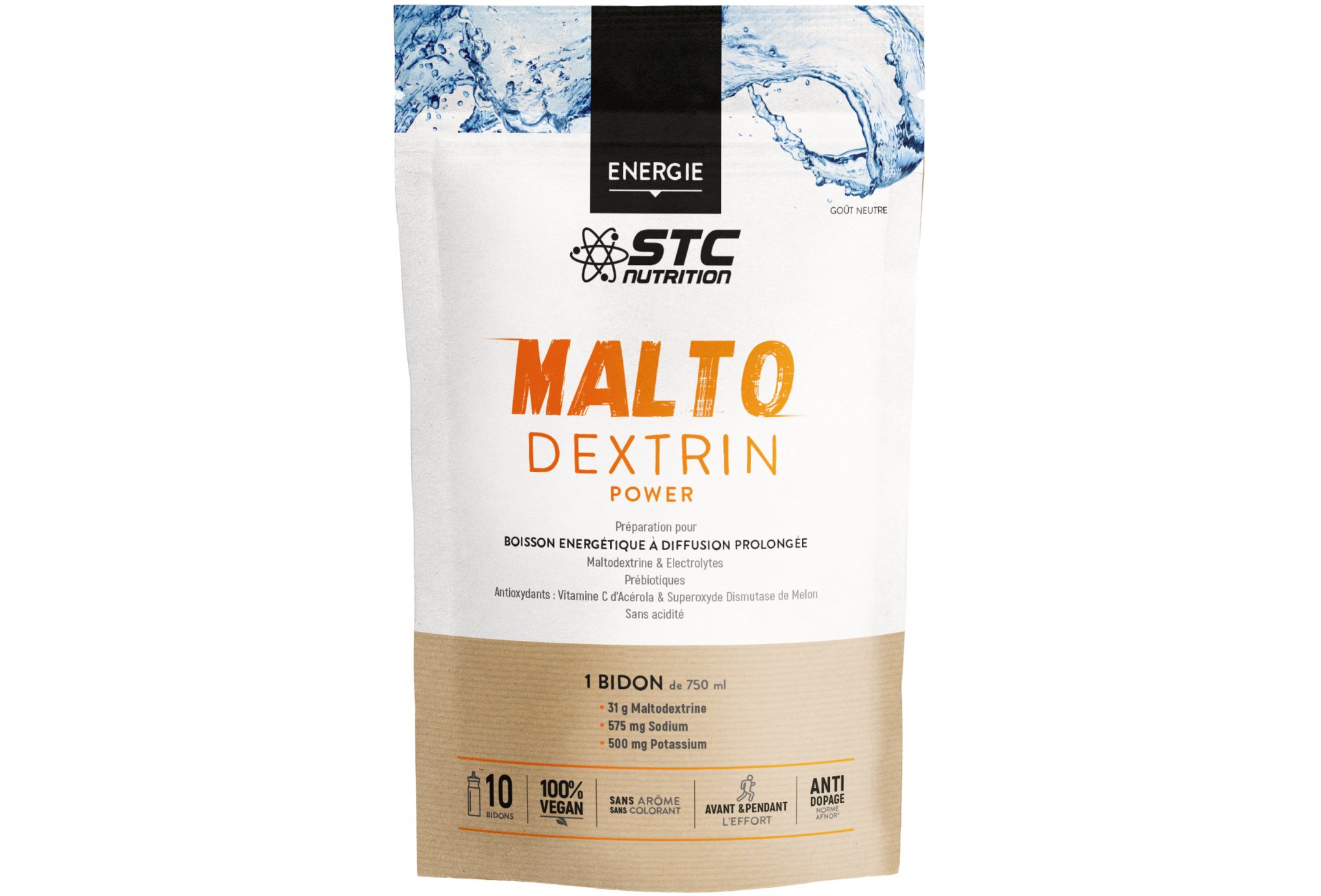 STC Nutrition Malto Power 500g Diététique Préparation