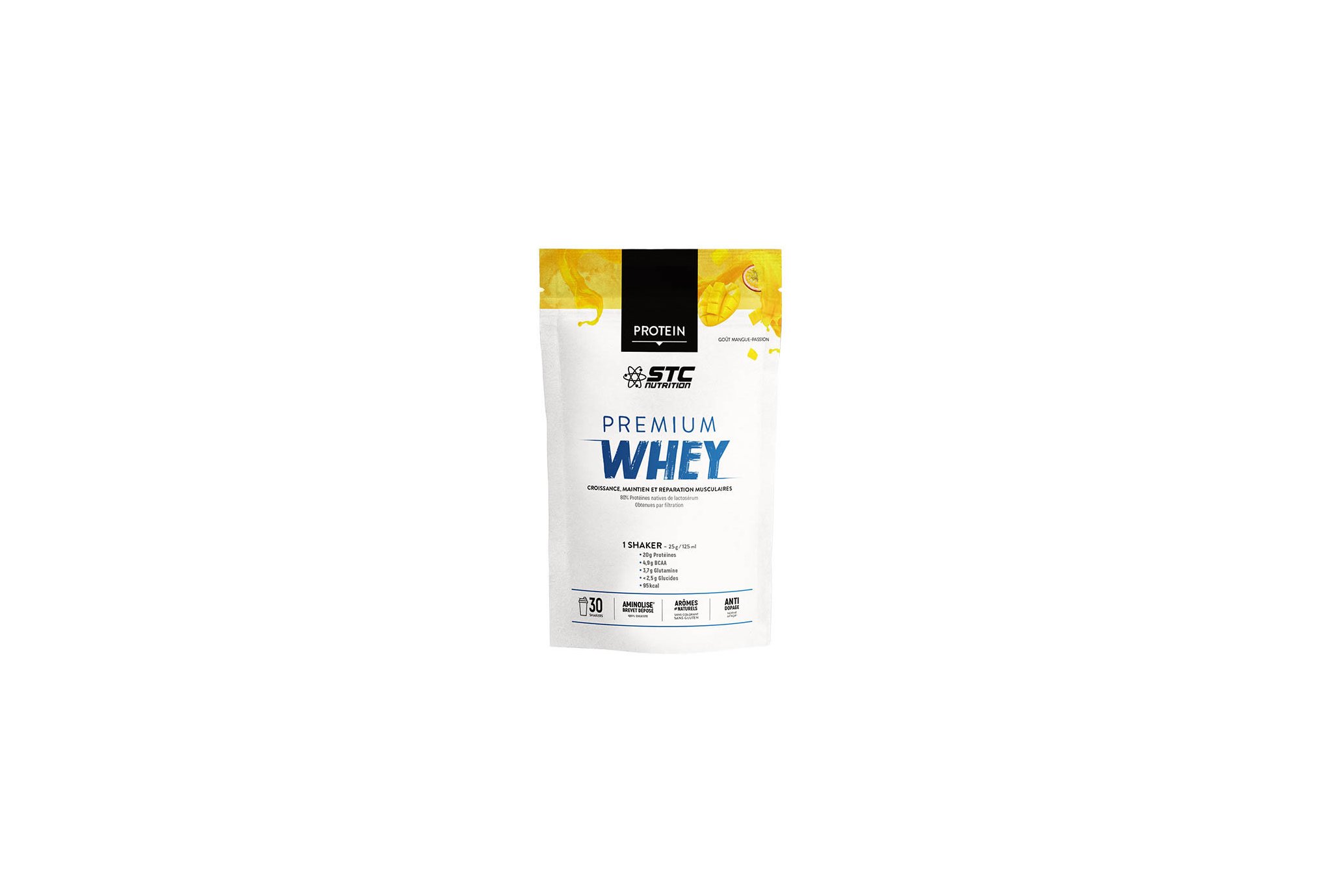 STC Nutrition Whey Pure Premium Protein mangue passion 750 g Diététique Protéines / récupération