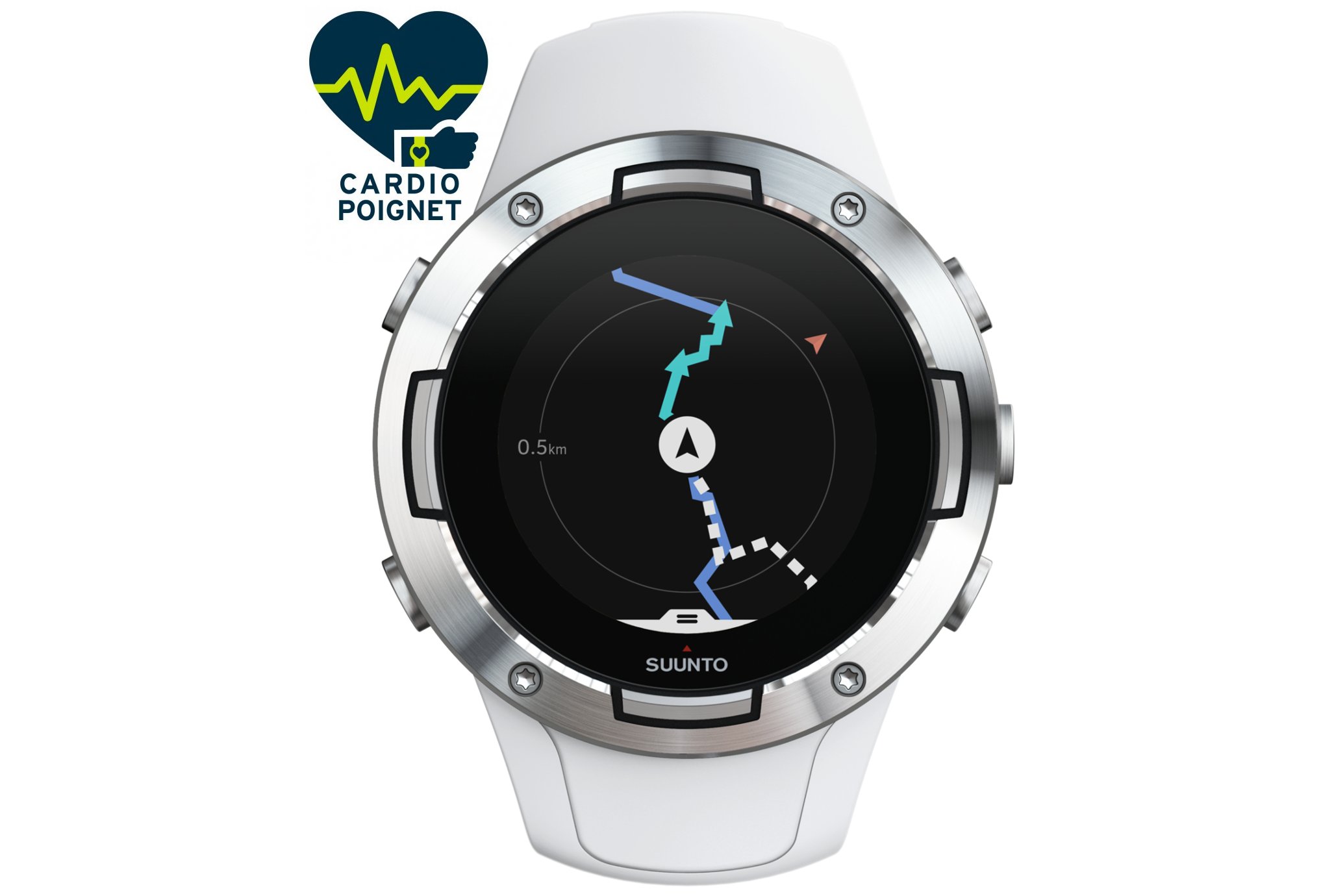 Suunto 5 White Cardio-Gps
