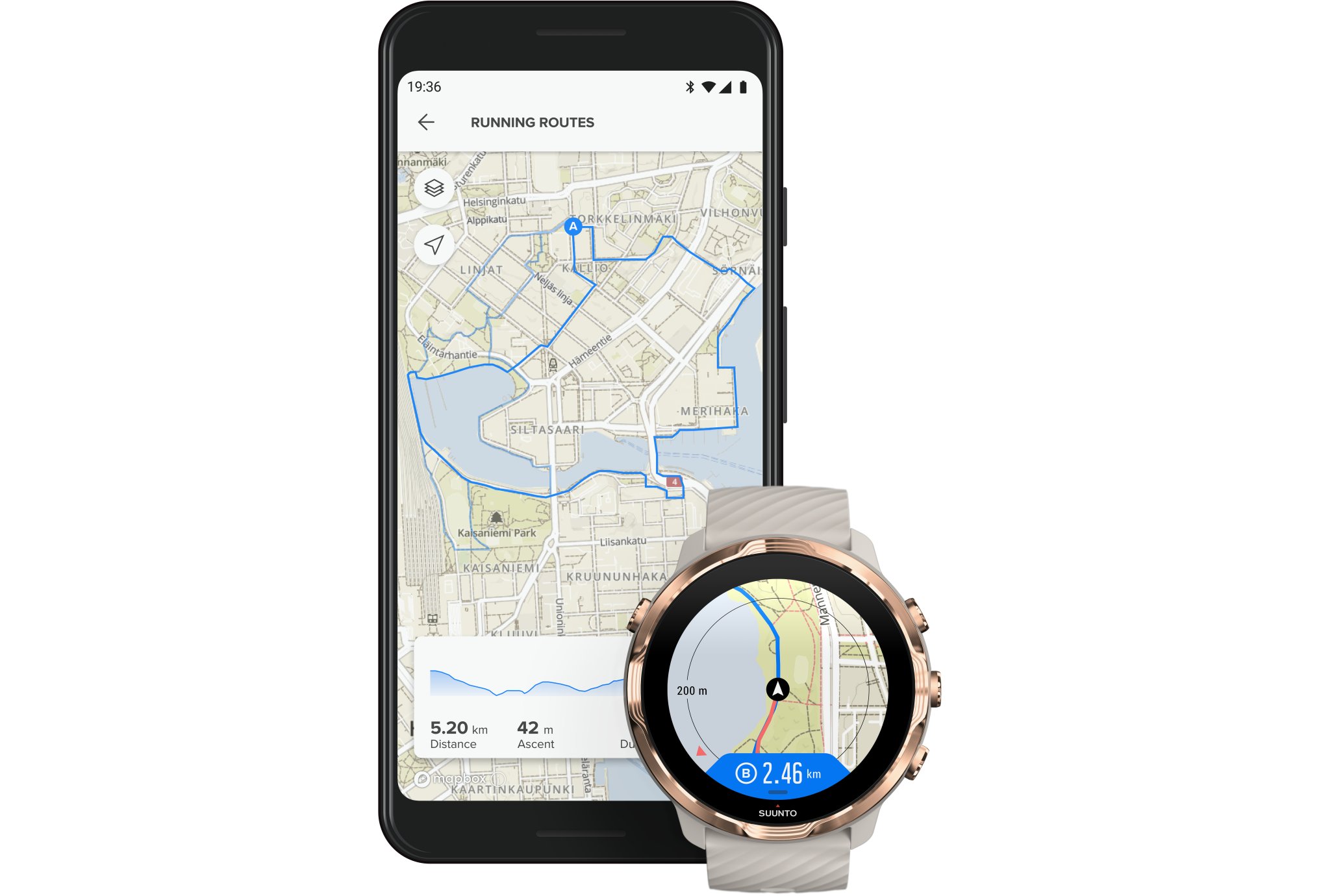 suunto 7 rose
