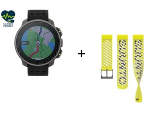 Suunto Vertical All Black et Bracelet Athletic 5 -22 mm