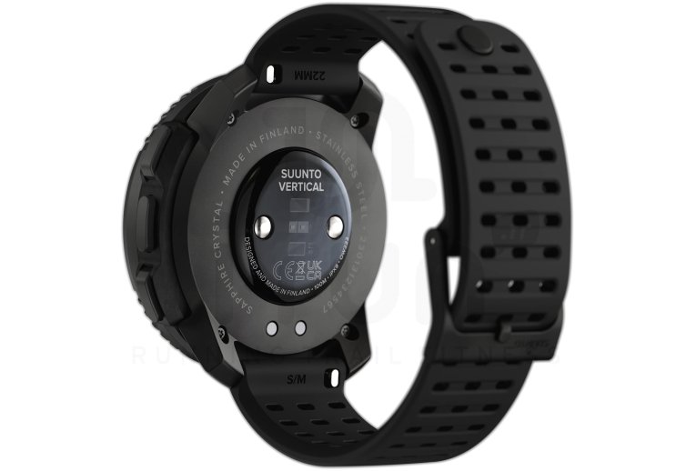 Suunto Vertical All Black und Armband Athletic 5 -22 mm