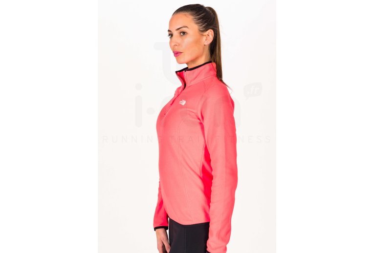 The North Face forro polar manga larga 100 Glacier 1/4 Zip