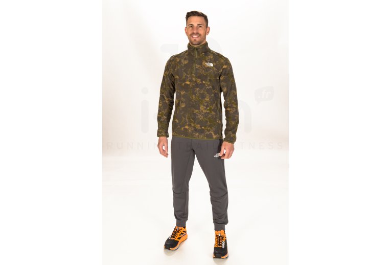 The North Face 100 Glacier Printed 1/4 Zip